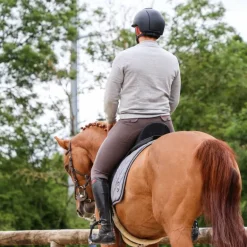 Flags & Cup - Pantalon d'équitation homme Saint Malo gris