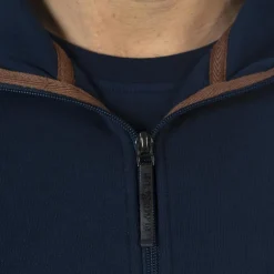 Flags & Cup - Sweat zippé homme Gambo marine