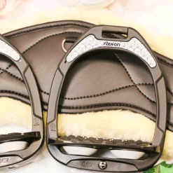 Flex On - Étriers GC Incliné Ultra Grip Noir / Noir / Blanc