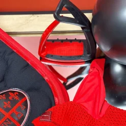 Freejump - Étriers Soft'Up Lite Noir / Rouge