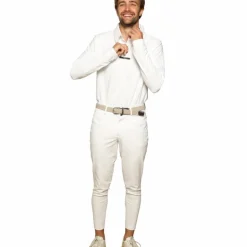 GEM - Pantalon d'équitation homme blanc