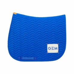 GEM - Tapis de selle Touc Touc bleu roi