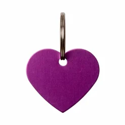 Grooming Deluxe - Médaille à graver coeur violet