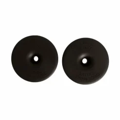 Grooming Deluxe - Rondelles de mors en silicone petit trou noir (x2)