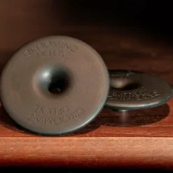 Grooming Deluxe - Rondelles de mors en silicone petit trou noir (x2)