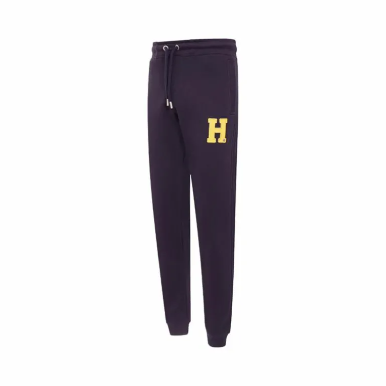 Hagg - Jogging homme marine/ jaune