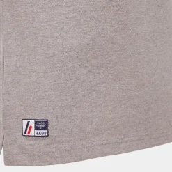 Hagg - Polo manches courtes homme gris/ orange