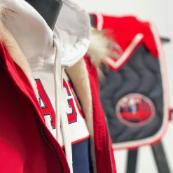 Hagg - Sweat hoodie à capuche blanc / marine