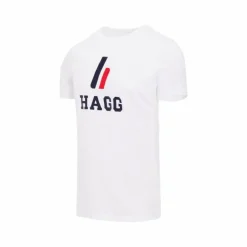 Hagg - T-shirt manches courtes homme blanc