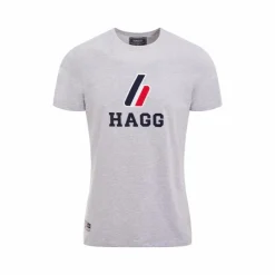 Hagg - T-shirt manches courtes homme gris