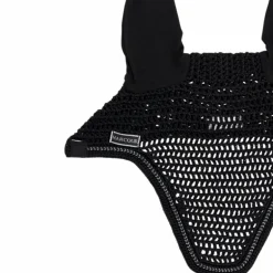 Harcour - Bonnet pour chevaux Aska noir