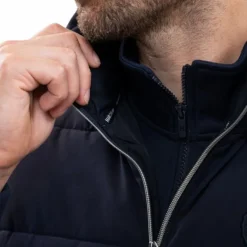 Harcour - Doudoune sans manches homme Aubin marine