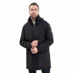 Harcour - Parka longue homme Robertol noir