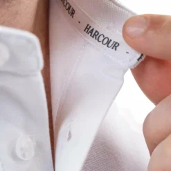 Harcour - Polo manches courtes homme Oscar blanc