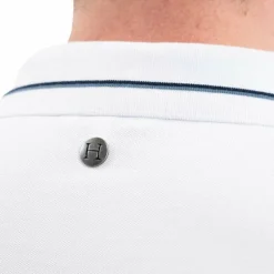Harcour - Polo manches courtes homme Oscar blanc