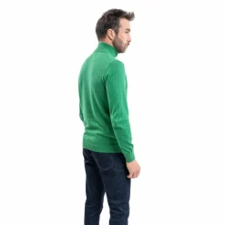 Harcour - Pull manches longues homme Parmo emerald green