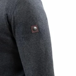 Harcour - Pull manches longues homme Parmo ardoise