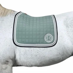 Harcour - Tapis de dressage Soft gris vert