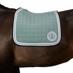 Harcour - Tapis de dressage Soft gris vert