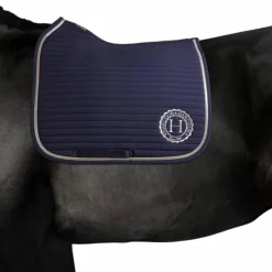 Harcour - Tapis de dressage Karembar marine/ light gold