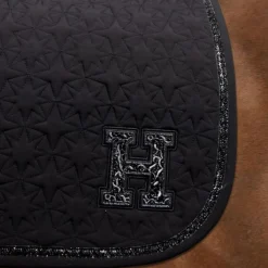 Harcour - Tapis de selle Amba noir