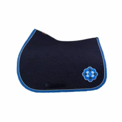 Harcour - Tapis de selle Charles marine Harcour x Versailles