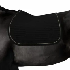 Harcour - Tapis de selle Karembar noir/ gold