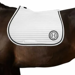 Harcour - Tapis de selle Karembar blanc
