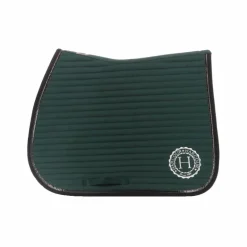 Harcour - Tapis de selle Karembar vert jungle