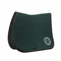 Harcour - Tapis de selle Karembar vert jungle