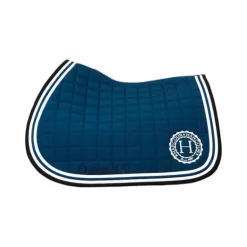 Harcour - Tapis de selle Soft bleu lagon