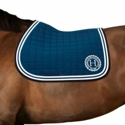 Harcour - Tapis de selle Soft bleu lagon