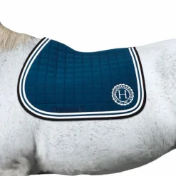 Harcour - Tapis de selle Soft bleu lagon