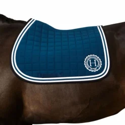 Harcour - Tapis de selle Soft bleu lagon