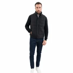 Harcour - Veste sans manches homme Boston noir