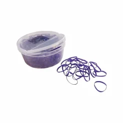Hippotonic - 450 élastiques silicone violet