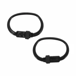 Hippotonic - Anneaux de sécurité noir (x2)
