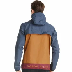 Horse Pilot - Blouson imperméable homme Raintech gold brown