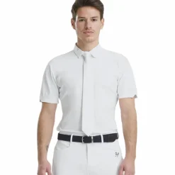 Horse Pilot - Chemise à manches courtes homme Aerolight blanc