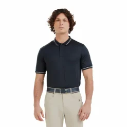 Horse Pilot - Polo homme manches courtes Atlas blue graphite