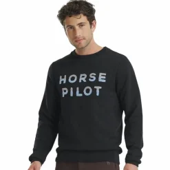 Horse Pilot - Pull homme Team noir