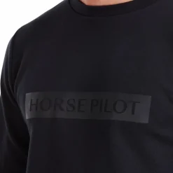 Horse Pilot - Sweat manches longues homme Team blue graphite
