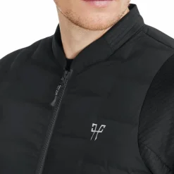 Horse Pilot - Veste à manches longues matelassée homme Storm noir