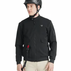 Horse Pilot - Veste manches longues homme Teddy noir