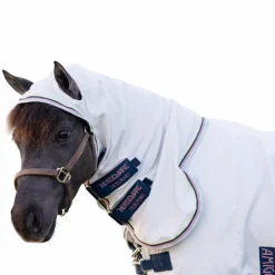 Horseware - Chemise anti-mouches Amigo Ripstop  Petite Hoody argent/ lime/ marine/ rose