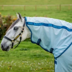Horseware - Chemise anti-mouches Amigo Bug Buster azure blue/ marine/ bleu éléctrique
