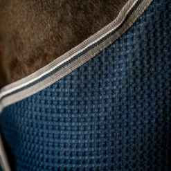 Horseware - Chemise séchante Rambo Techni Waffle marine/ thunderstorm grey/ argent