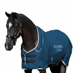 Horseware - Chemise séchante Rambo Dry Rug Supreme marine/ argent
