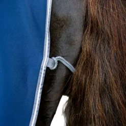 Horseware - Chemise séchante Amigo Jersey Pony marine/ titanium grey/ argent