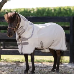 Horseware - Couverture anti-mouches Amigo Bug Rug Plus Petite argent/ titanium grey/ argent